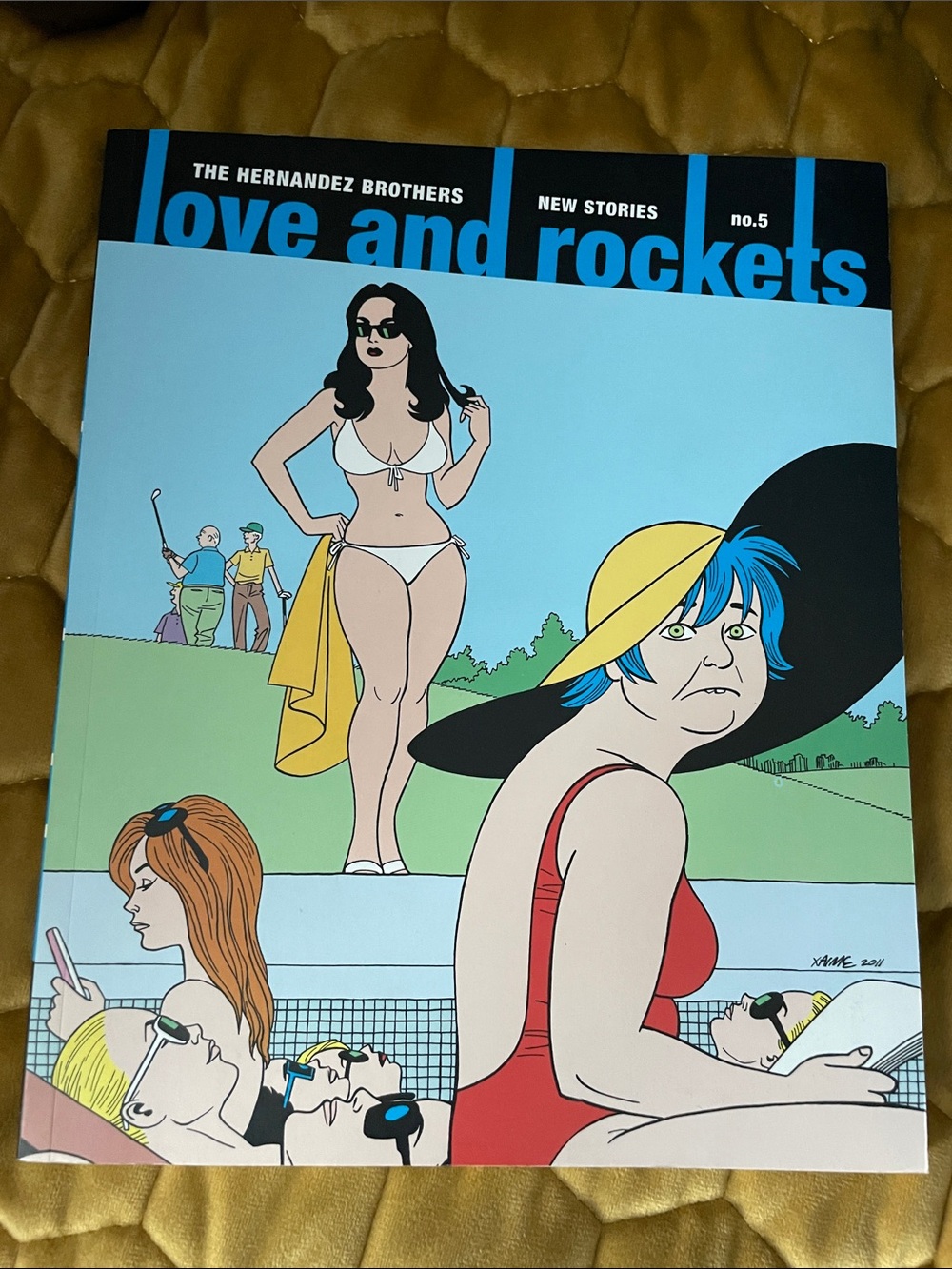 Love and Rockets New Stories No. 5 Hernandez Brothers PB Goth Punk 80s Comic